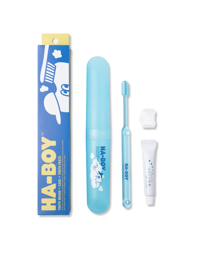 PORTABLE TOOTHBRUSH KIT  - Blue