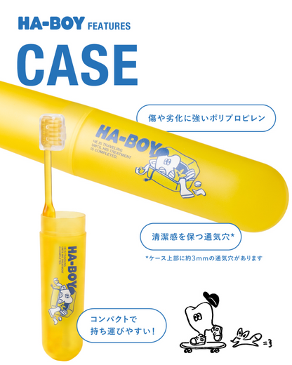 PORTABLE TOOTHBRUSH KIT  - Yellow