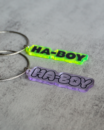 Wire KeyHolder - Summer Style LOGO(Purple)