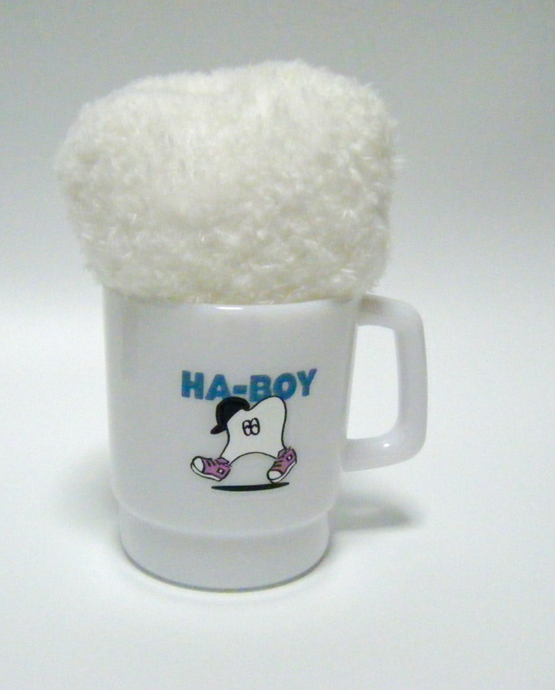 はみがきコップ - HA-BOY(White)