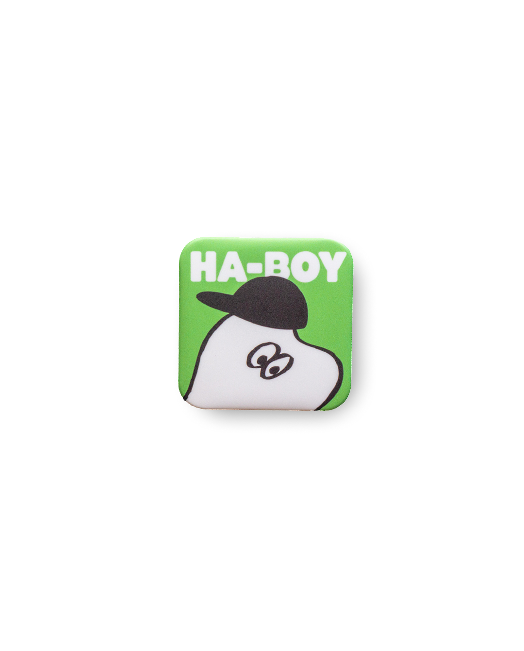 缶バッチ - Hello HA-BOY