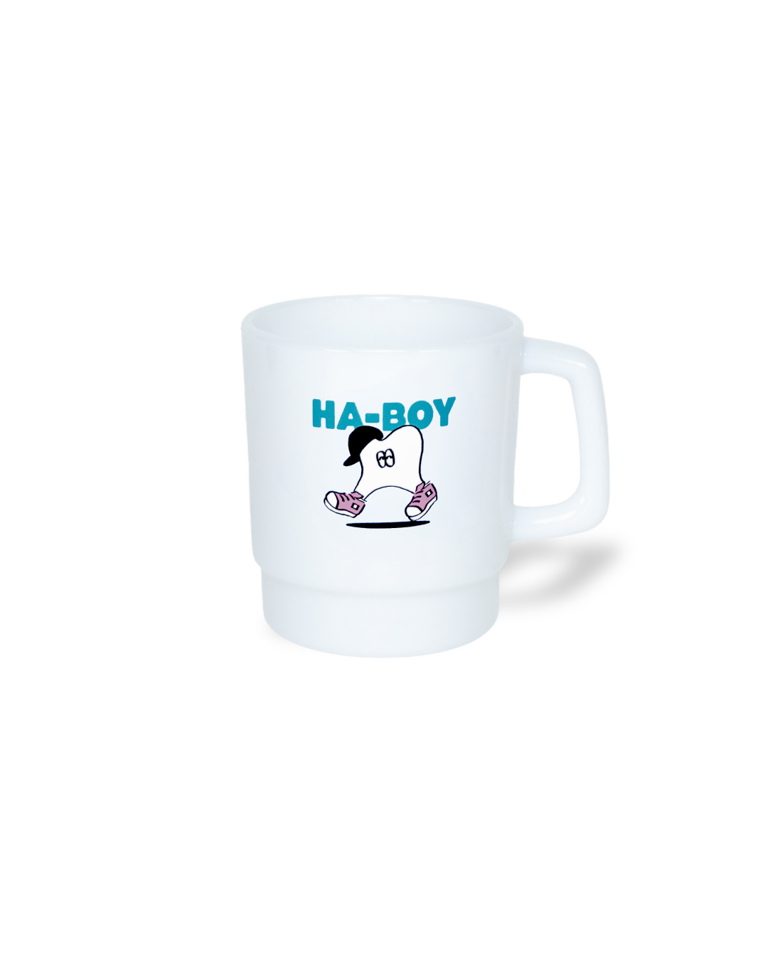 はみがきコップ - HA-BOY(White)